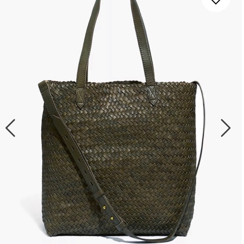 Madewell woven transport bag